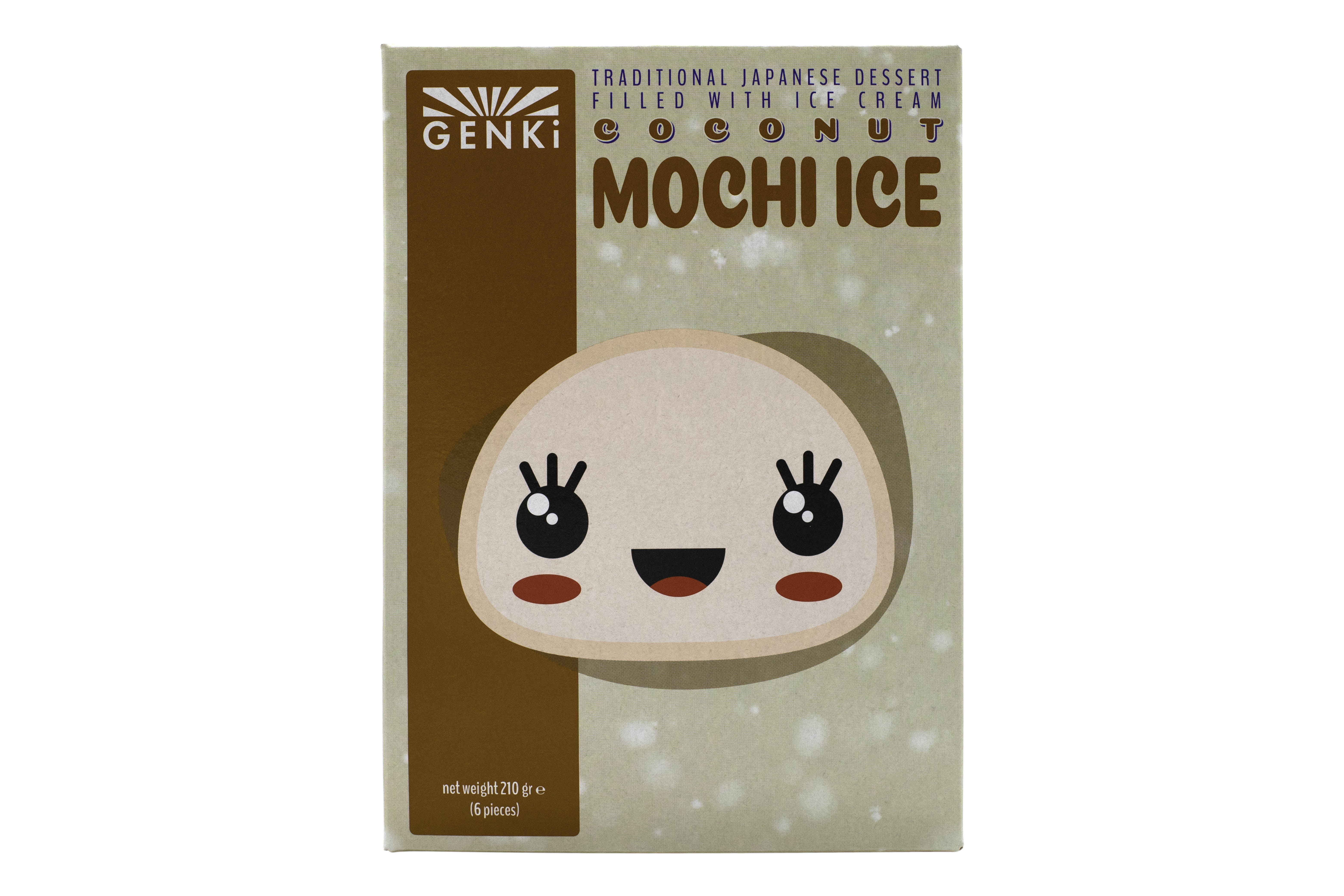 Mochi cu Inghetata 210 gr Genki, Coconut
