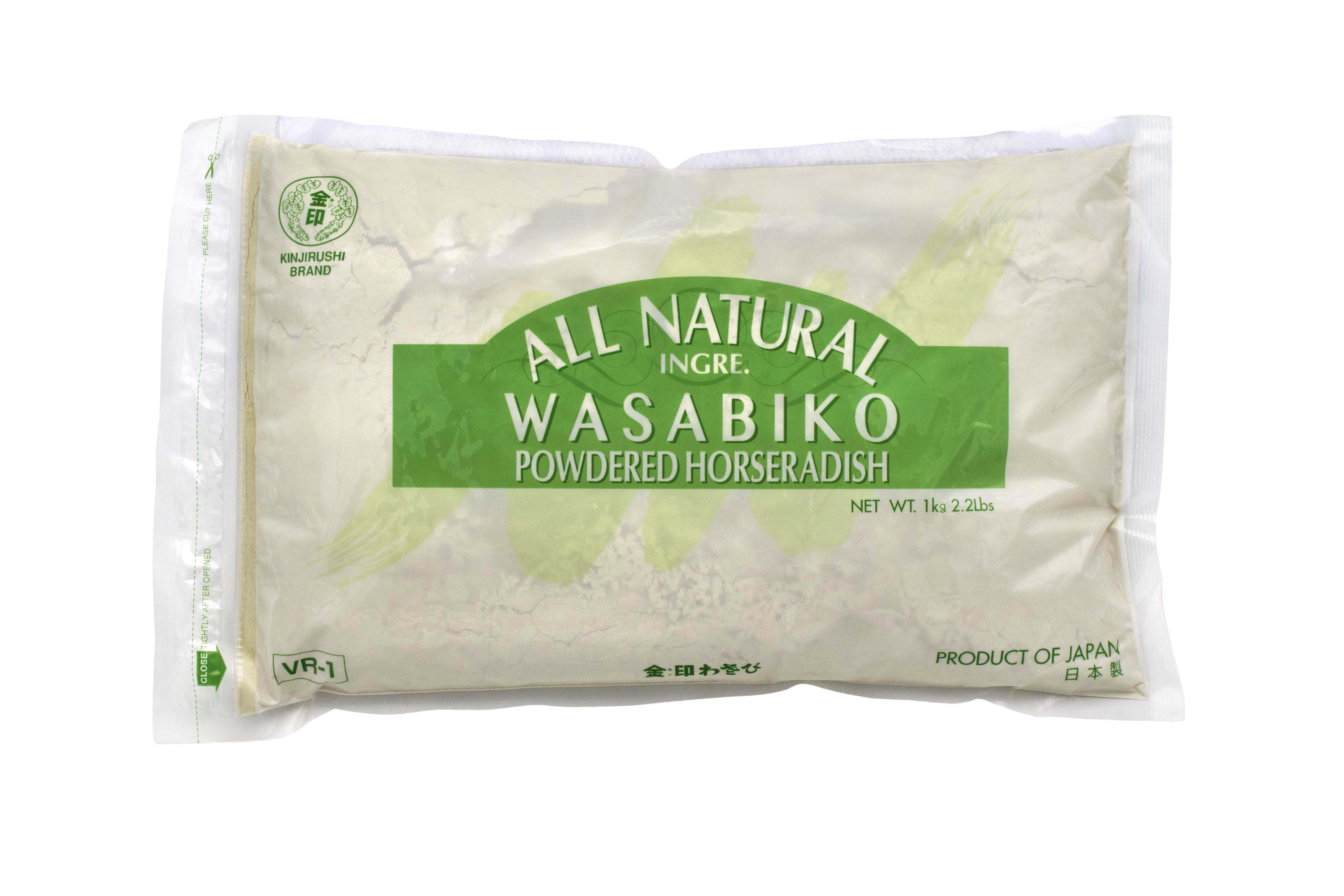 Pudra wasabi Wasabiko All Natural, Brandul Kinjirushi, 1 kg