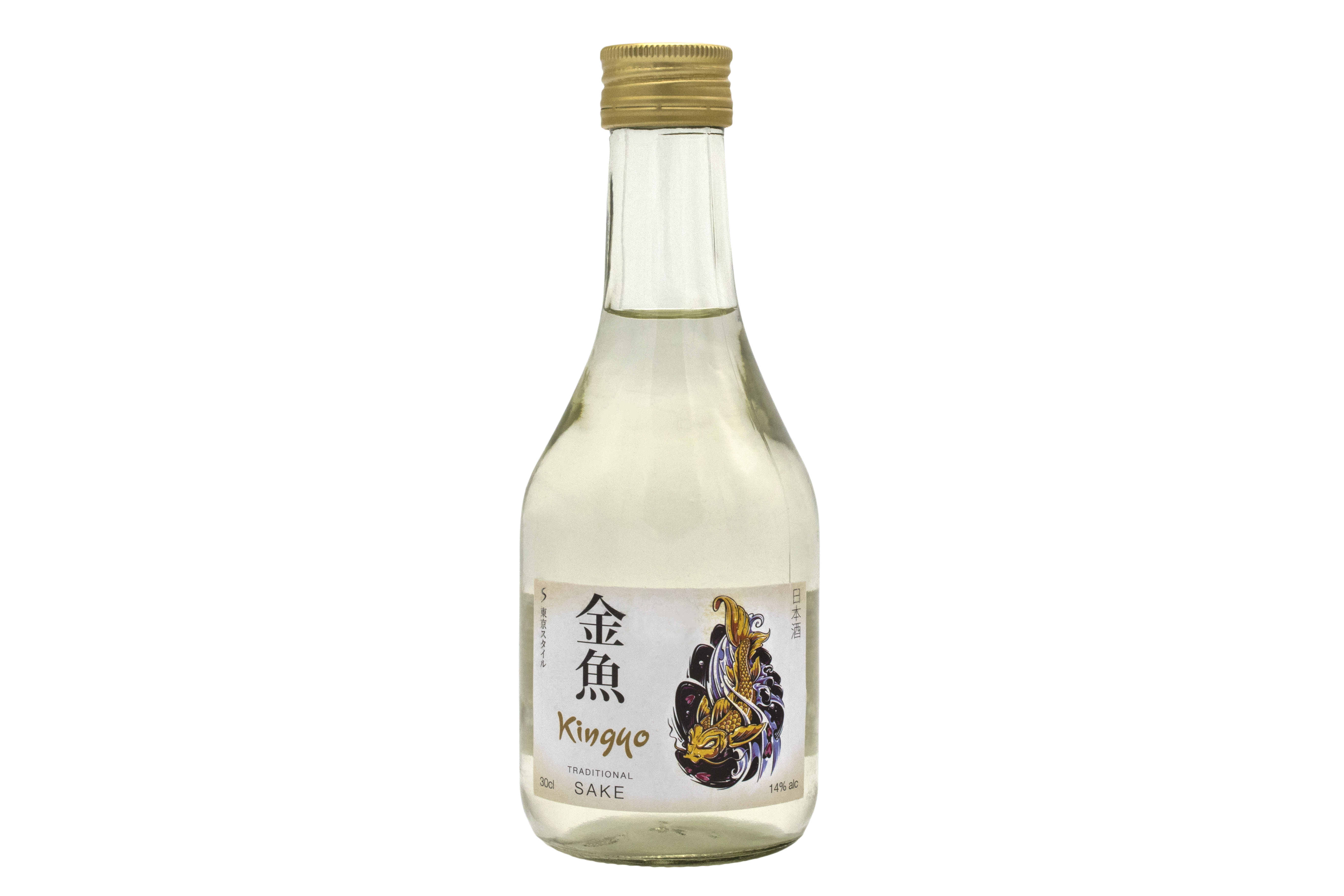 Sake sec Kingyo sticla de 300 ml