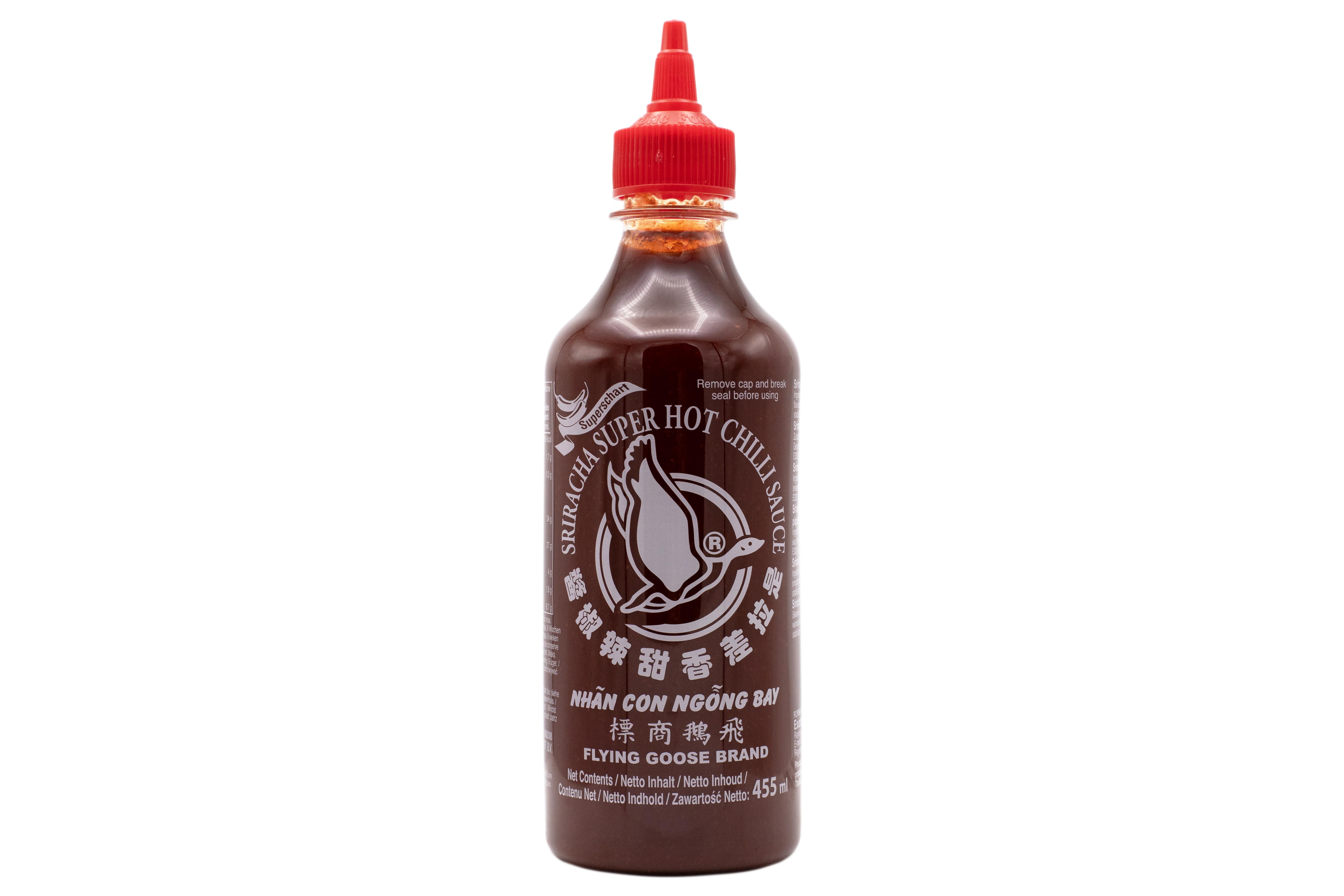 Sos de chilli Sriracha Super Hot 455 ml Flying Goose
