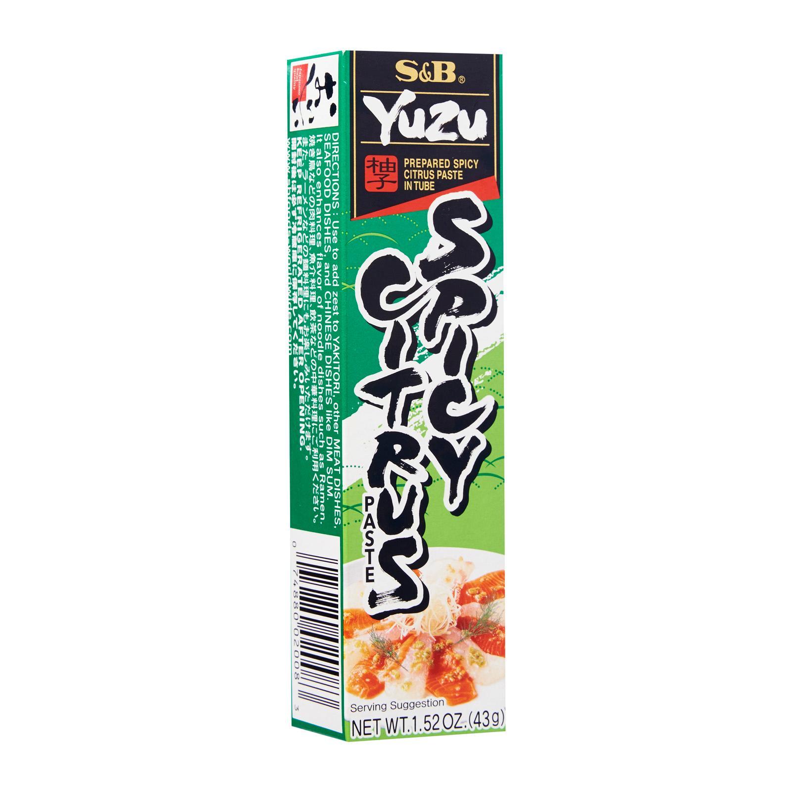 Yuzu Kosho S&B, pasta din yuzu cu chilli 43 gr