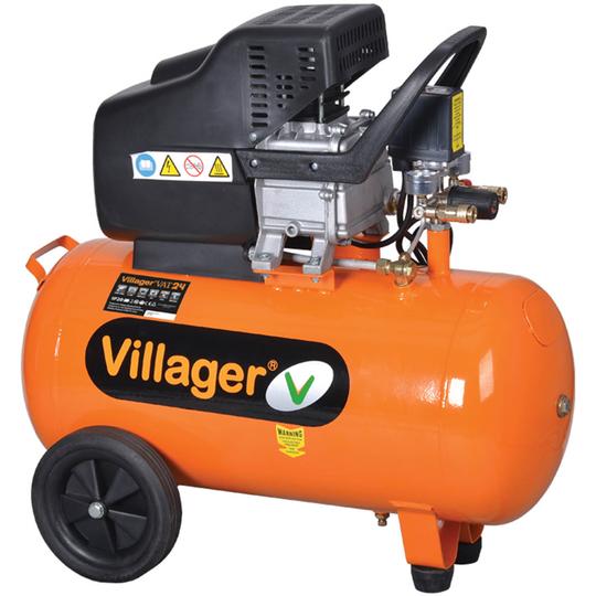 Compresor aer Villager VAT 24 l, 1500W, 8bar, 206l/min