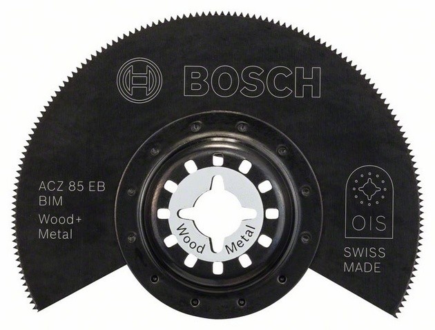 Bosch ACZ 85 BB Panza de ferastrau BIM segmentată, Wood and Metal, D 85 mm