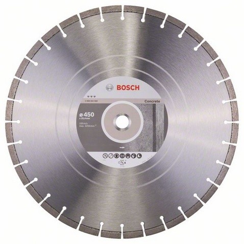 Bosch Disc diamantat pentru beton, Best for Concrete, 450 - 25.4 mm
