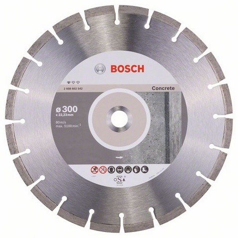 Bosch Disc diamantat profesional pentru beton, Standard for Concrete, 300 mm