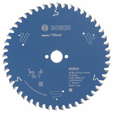 Bosch panza ferastrau circular expert for Wood 180x30x2.6/1.6x24 T