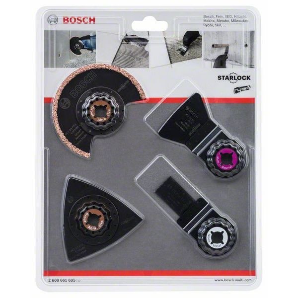 Bosch Set de 4 accesorii placi ceramice