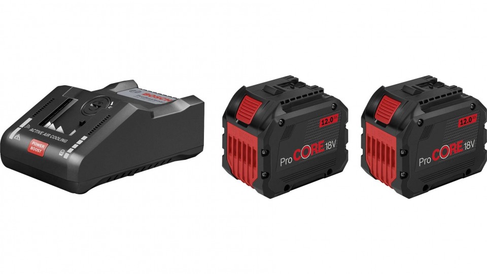 Bosch Set pentru incepatori 2 X Acumulatori ProCORE 18V, 12 Ah + Incarcator GAL 18V-160 C