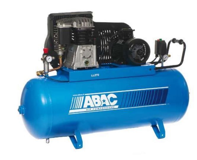 Compresor de aer, 270 L, ABAC PRO B6000 270 FT7.5, cu piston, seria Pro, 400 V