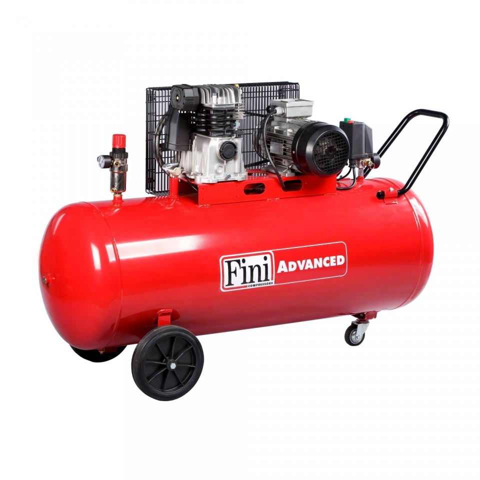 Compresor de aer, 270 L, FINI MK 103-270-4, cu piston, 400 V, 395 l/min, 10 bar