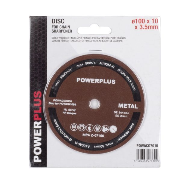 Disc abraziv Powerplus POWACG7010, 100 mm