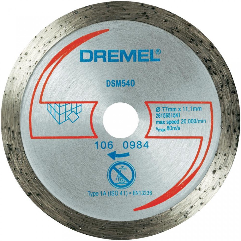 Dremel DSM540 Disc de taiere pentru faianta cu diamant