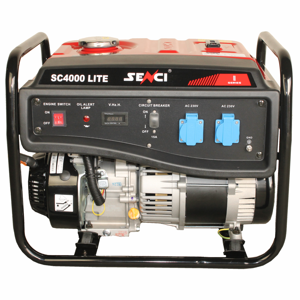 Generator curent SC-4000 LITE, Putere max. 3.8 kW, 230V, AVR, motor benzina