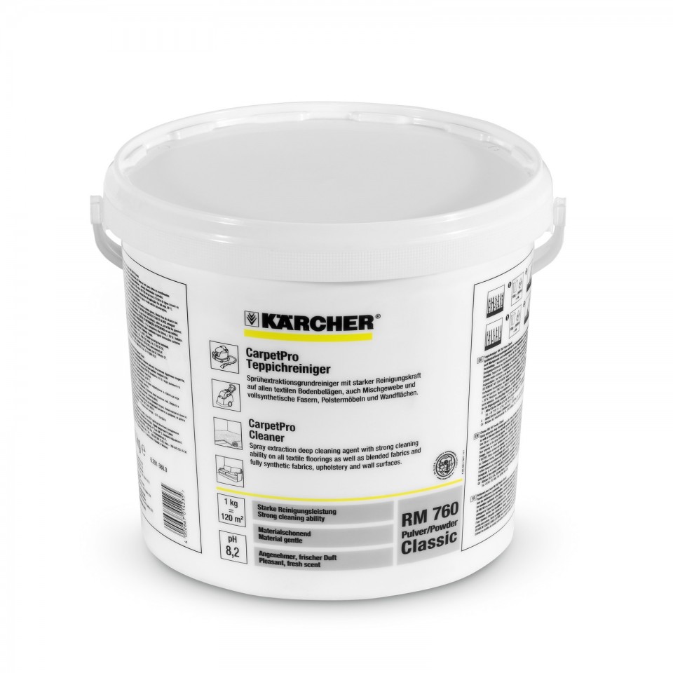 Karcher CarpetPro RM 760 Detergent pentru curatarea covoarelor, pudra, clasic, 10 KG