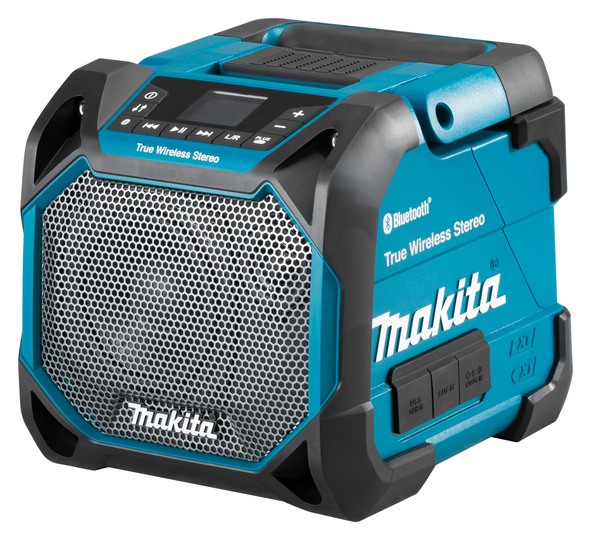 Makita DMR203 Boxa Bluetooth, 12 V, fara acumulator in set (compatibil cu acumulatori Li-Ion LXT 18V și CXT 12V max)