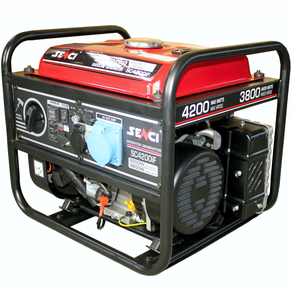 Senci Generator inverter SC-4200iF, Putere max. 4.2 kW, 230V, AVR