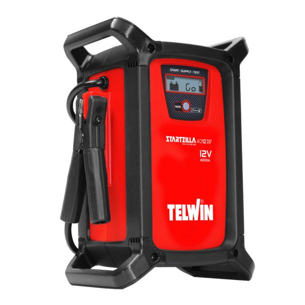 Telwin STARTZILLA4012XT Robot de pornire si tester 12 V, curent de pornire 4000 A, 15600 mAh