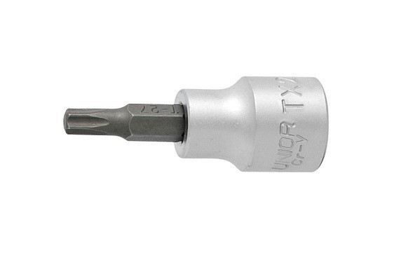 UNIOR 236/2TX Capat cheie tubulara cu profil TX exterior 3/8", TX 30