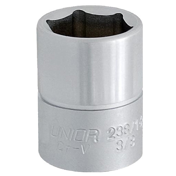 UNIOR 238/1 6p Capat cheie tubulara 3/8", 6 mm