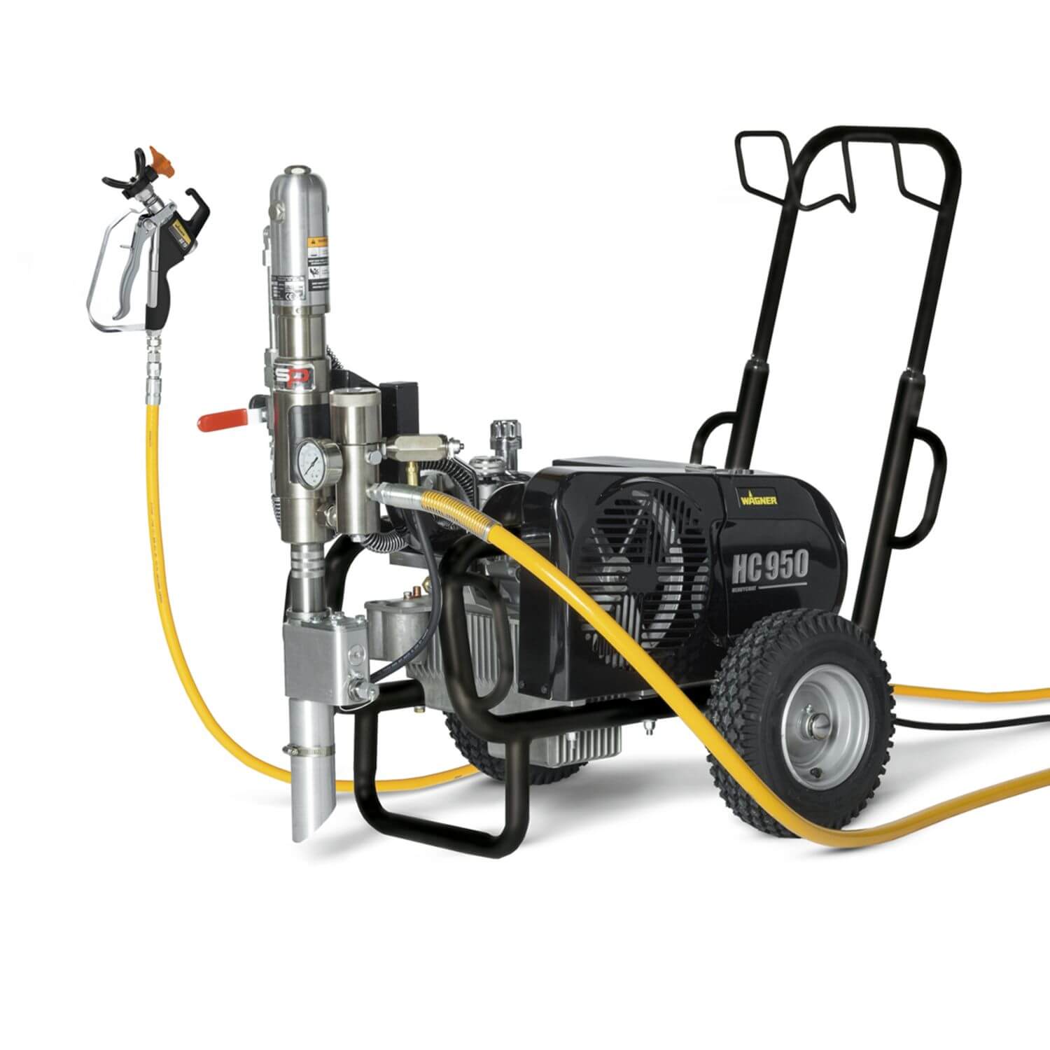 WAGNER Pompa airless HeavyCoat 950 E SSP Spraypack, debit material 6.6 l/min, duza max. 0,052”, motor electric 3.6 kW