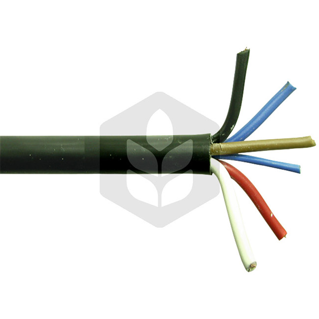 Cablu rola 50 m, 3 x 1,5 mm patrati, maro, albastru, negru