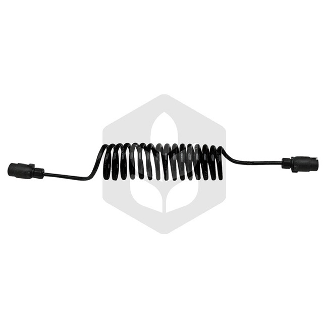 Cablu spiralat de racordare negru