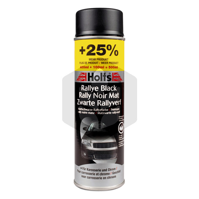Vopsea spray negru Holts Rallye, 400 ml