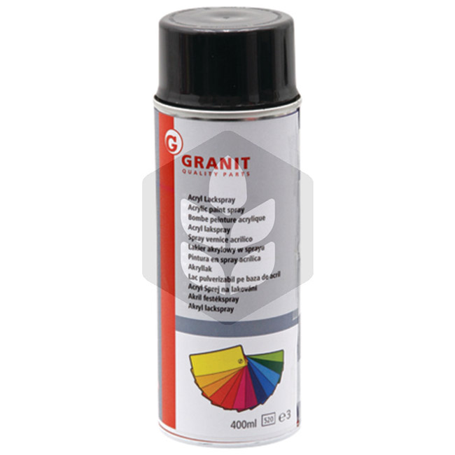 Vopsea spray negru grafit RAL 9011, 400 ml