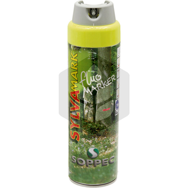 Spray de marcaj forestier galben aprins 500 ml