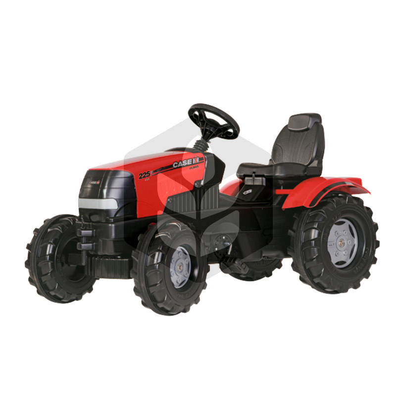 Mini Tractor cu pedale Case Puma CVX 225, 1.06 m, rosu, pentru copii