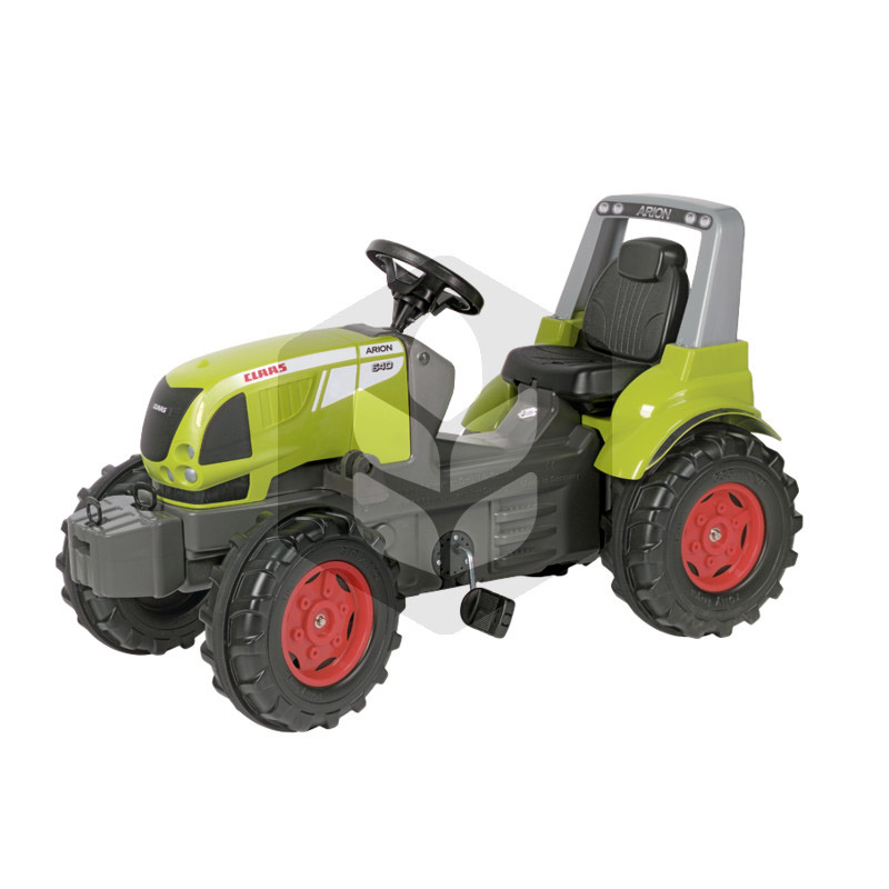 Mini Tractor cu pedale Claas Arion 640, 1.14 m, verde, pentru copii