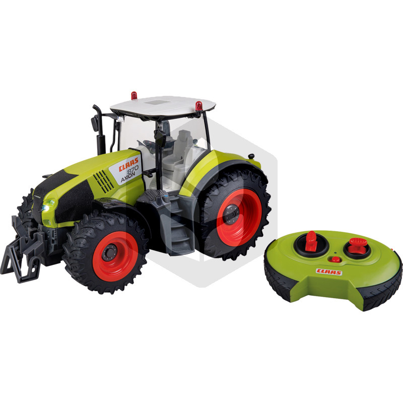 Tractor cu telecomanda RC CLAAS Axion 870 cu functii directie mers complete, incl. telecomanda si baterii, macheta 1:16