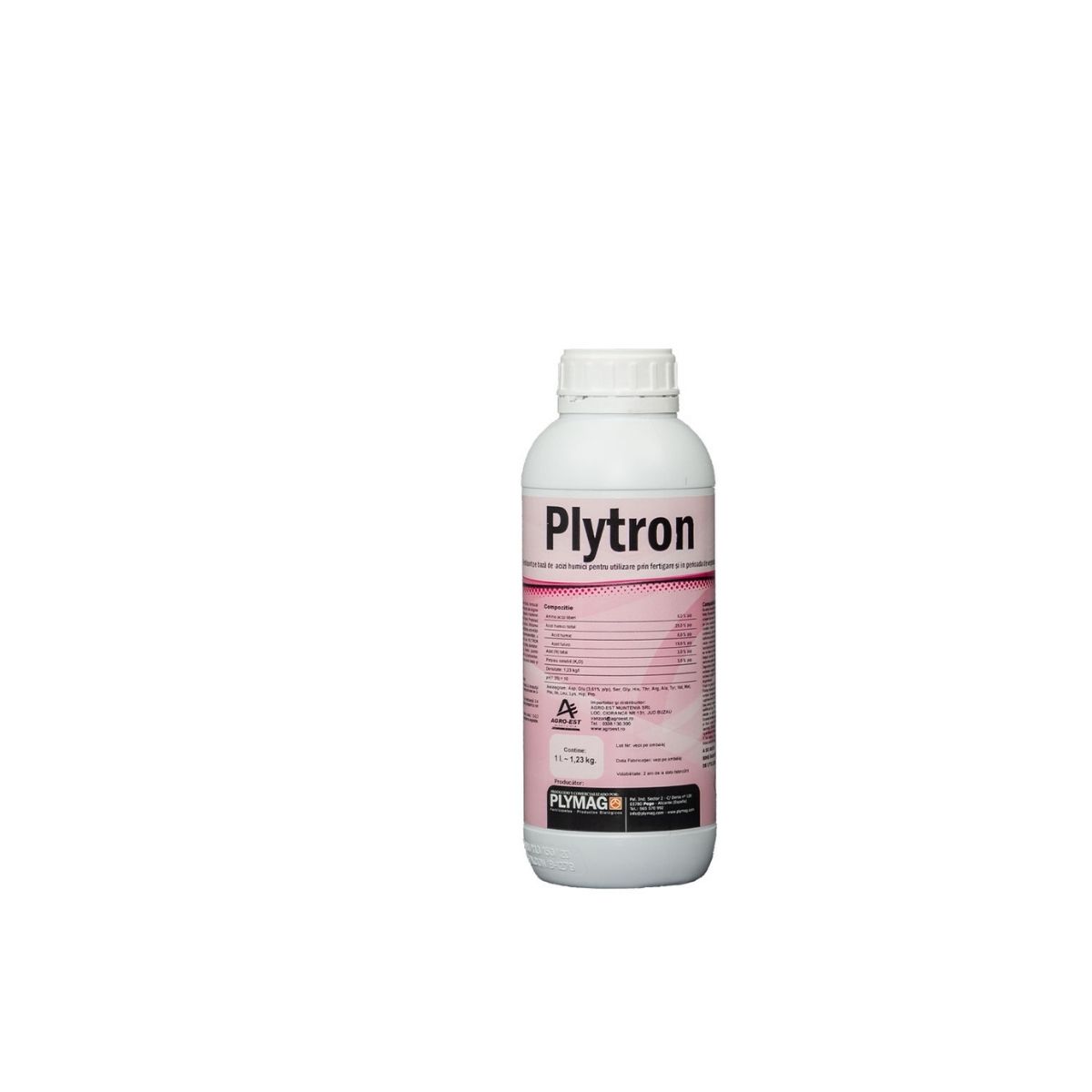 Produse pe baza de acizi humici - Acizi humici cu aminoacizi Plytron, 1 L, hectarul.ro