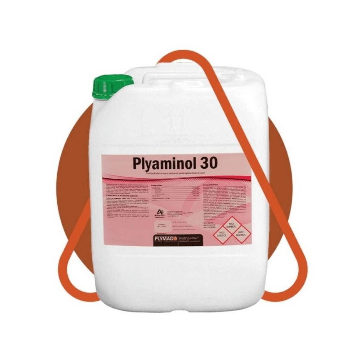 Biostimulatori - Biostimulator cu aminoacizi liberi 30% Plyaminol 30, 20 L, hectarul.ro