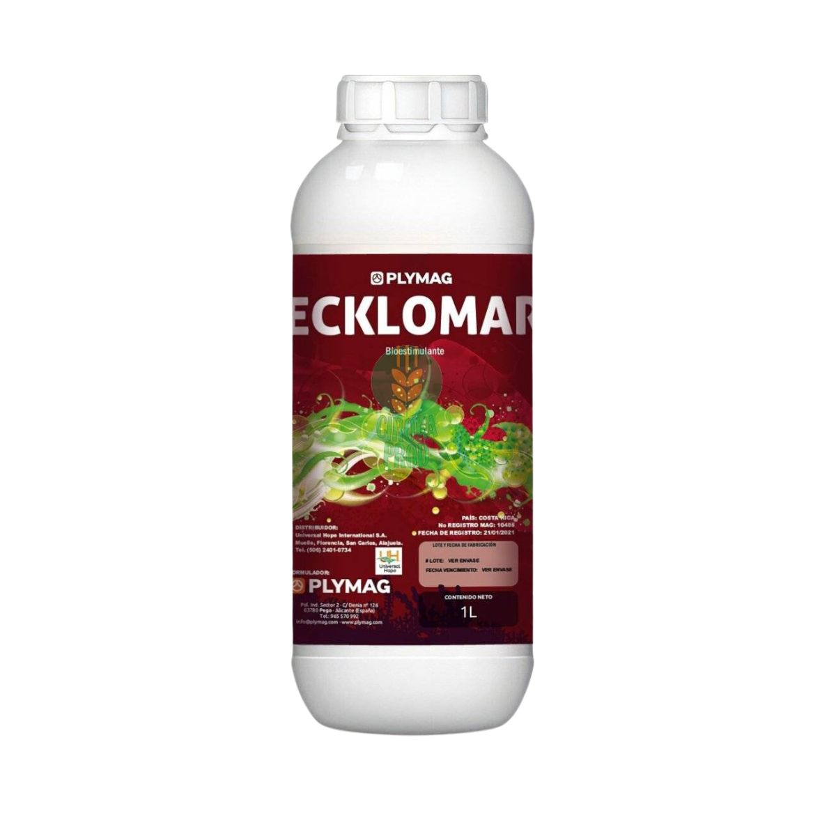 Biostimulatori eco - Biostimulator ecologic cu extract de alge 92% Ecklomar, 1L, hectarul.ro