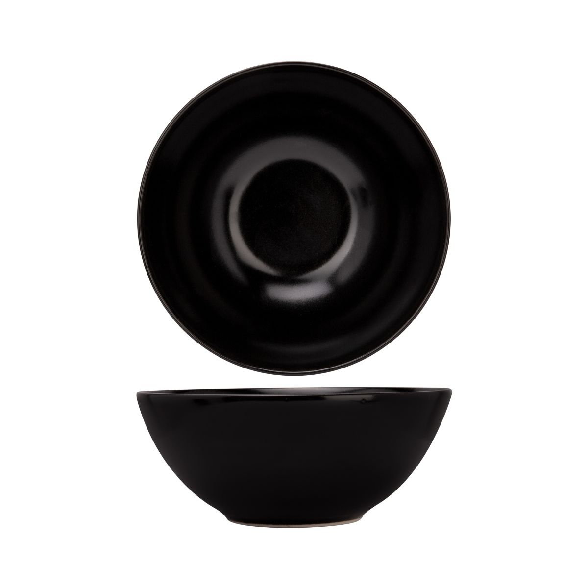 Bucatarie - Bol negru, ceramic, Ø16 x 6,8 cm Venus Cosy&Trendy, hectarul.ro