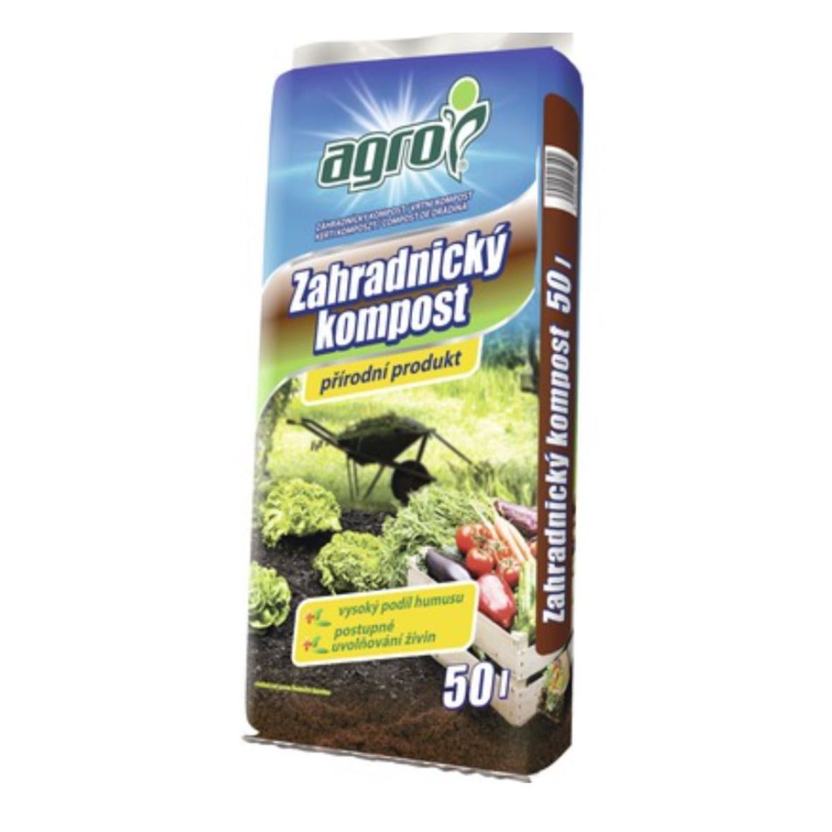 Fertilizanti si biostimulatori pentru aplicare foliara - Compost   AGRO 50 l, hectarul.ro