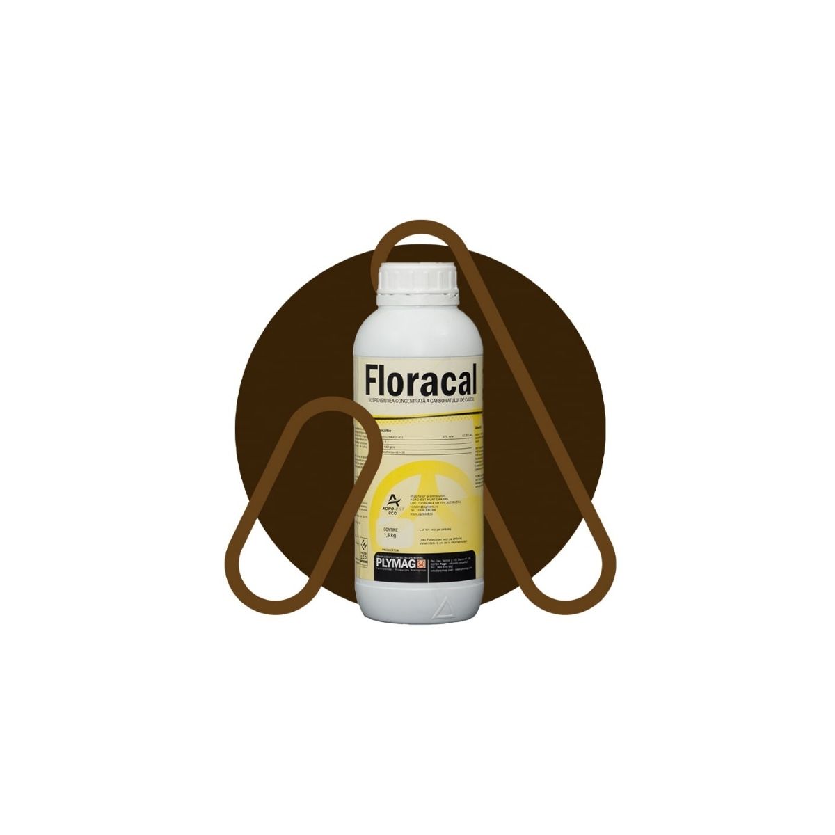 Corectori aciditate - Corector pentru soluri acide si saline Floracal, 1 L, hectarul.ro