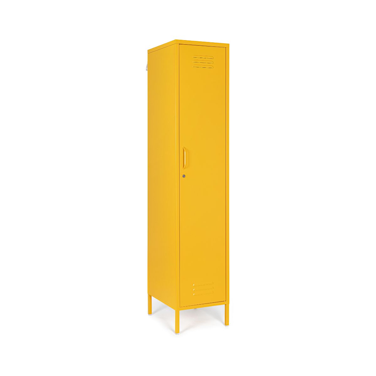 Mobilier interior - Dulap galben din otel 46x38x185 cm Cambridge Bizzotto, hectarul.ro