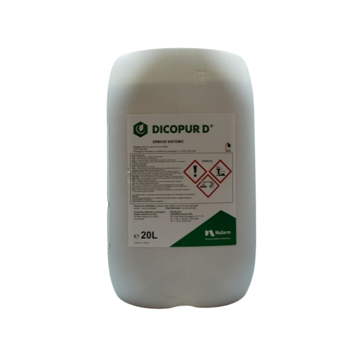 Erbicide - Erbicid 2.4 D pentru grau si porumb Dicopur D, 20 L, hectarul.ro