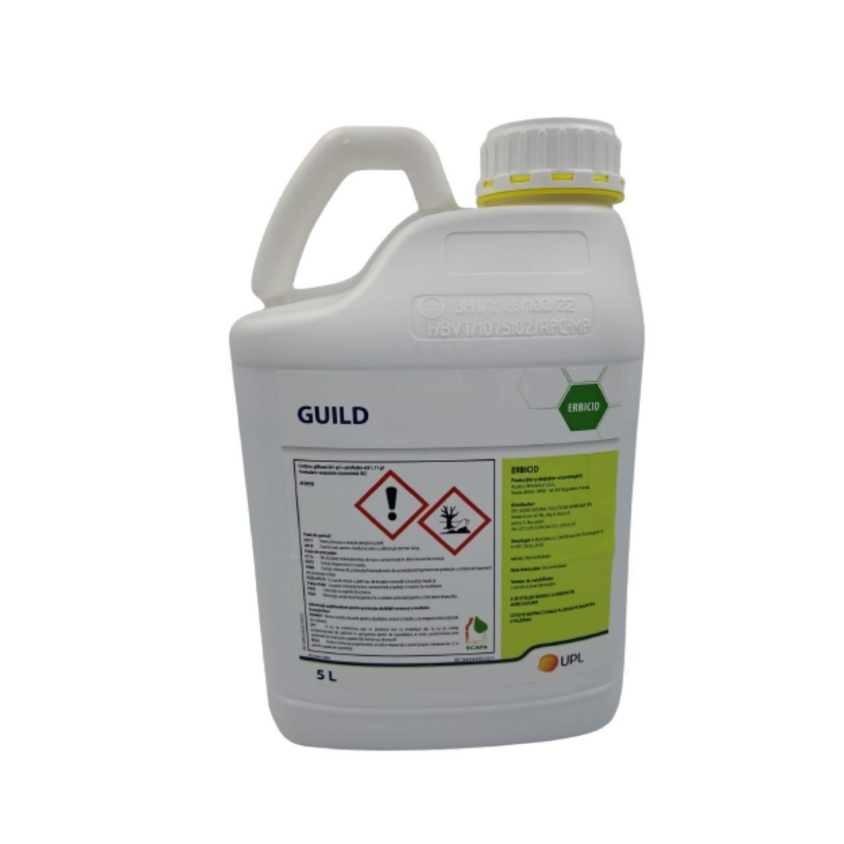 Pesticide - Erbicid total cu glifosat Guild, 5 litri, hectarul.ro
