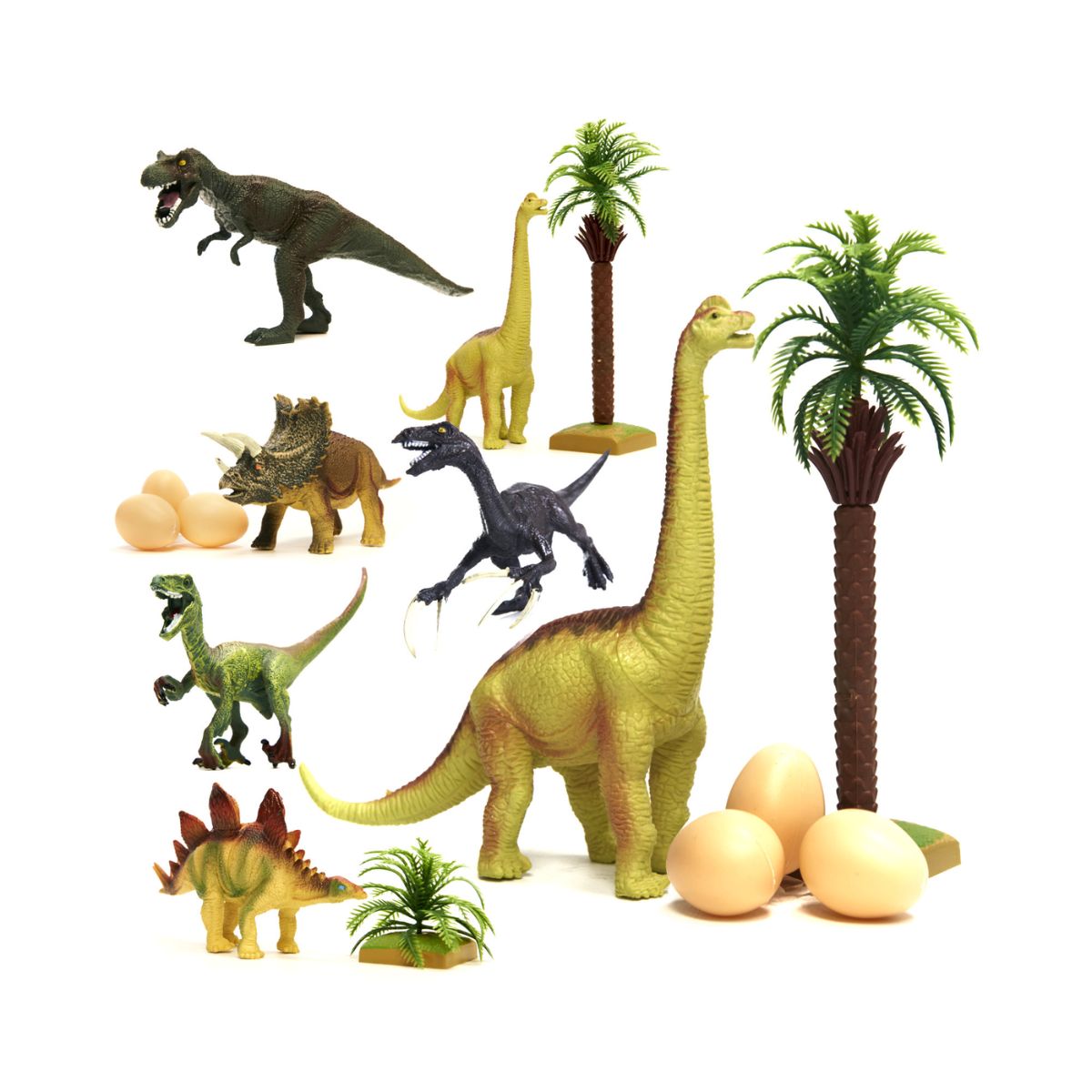 Jucarii interior - Figurine dinozauri, 14 buc, hectarul.ro