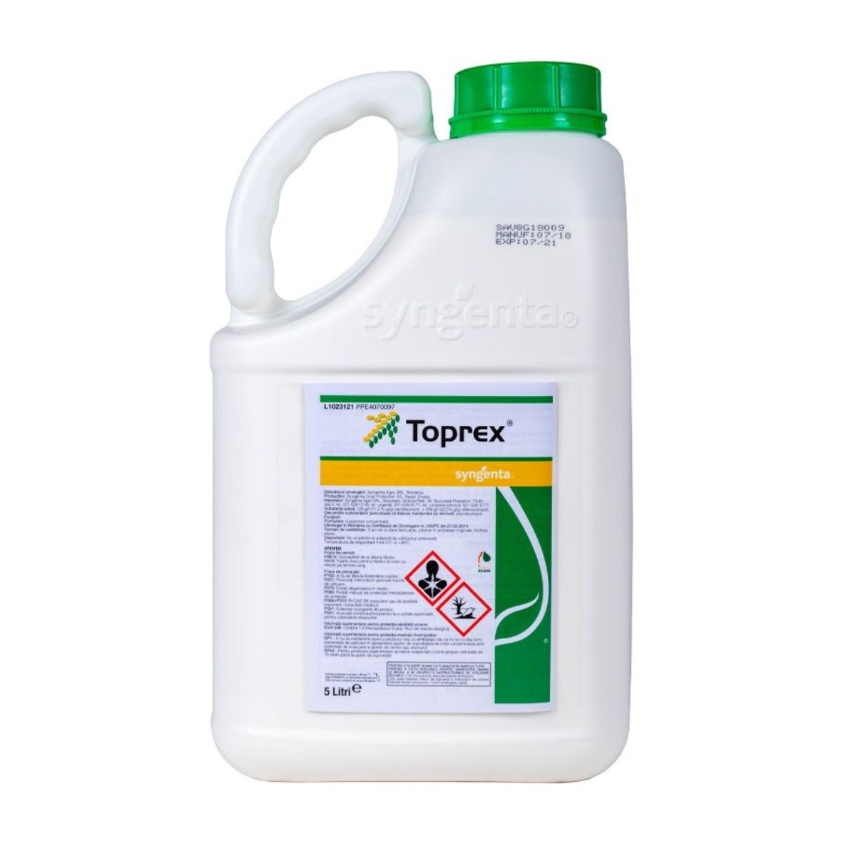 Fungicide - Fungicid si regulator de crestere, 5L, TOPREX, SYNGENTA, hectarul.ro