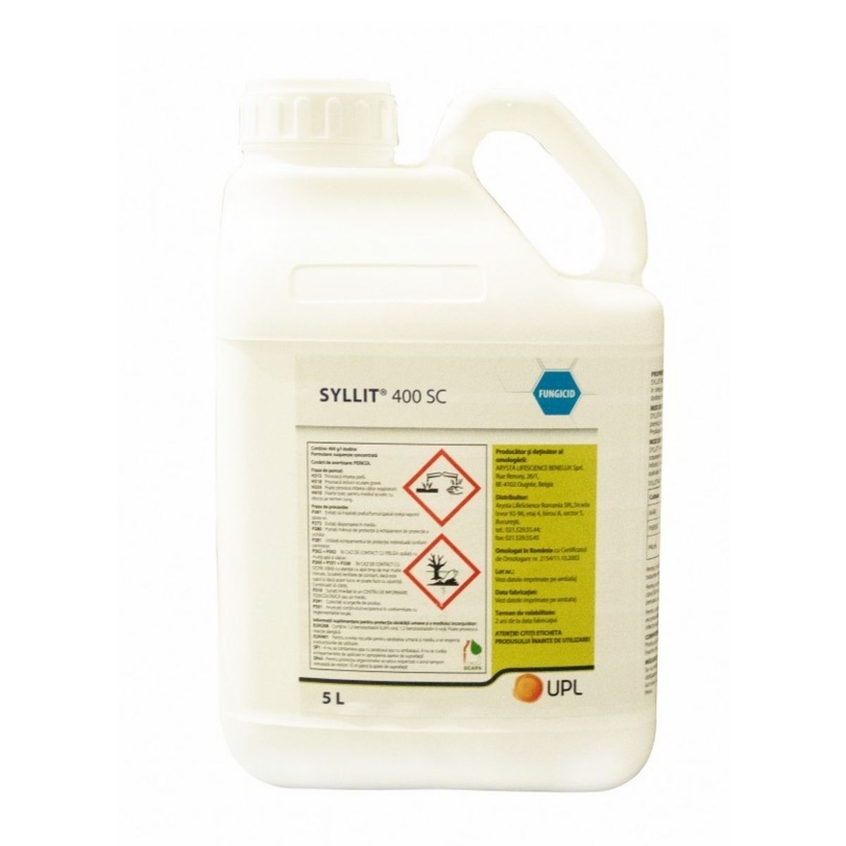 Fungicide - Fungicid SYLLIT 400 SC, 5 litri, hectarul.ro