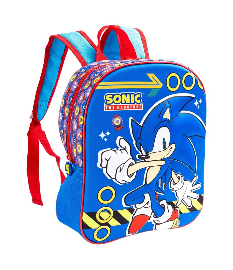 Ghiozdane si trolere - GHIOZDAN 3D SONIC SON12301_9, hectarul.ro