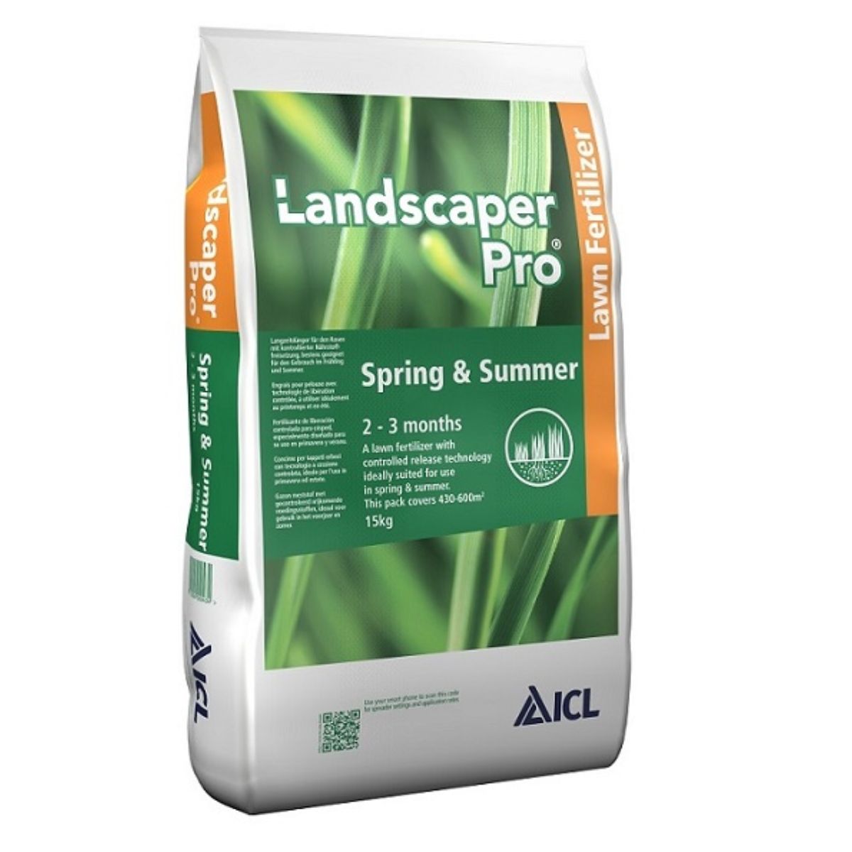 Ingrasaminte granulate - Ingrasamant Landscaper Pro SPRING & SUMMER 20+00+07+6CaO+3MgO ICL Specialty Fertilizers (Everris International) 15 kg, hectarul.ro