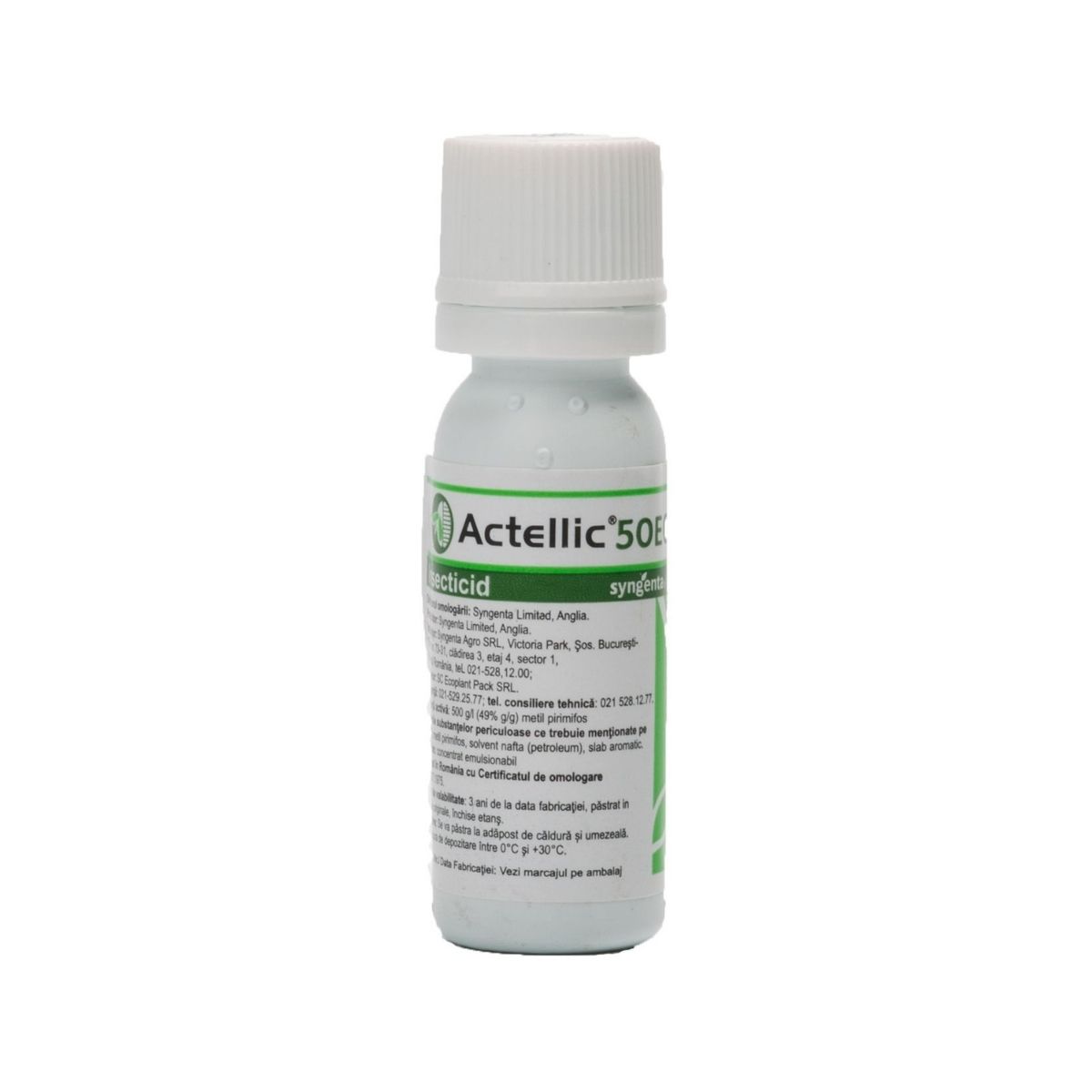 Dezinsectie si deratizare - Insecticid depozite Actellic 50 EC, 10 ML, hectarul.ro