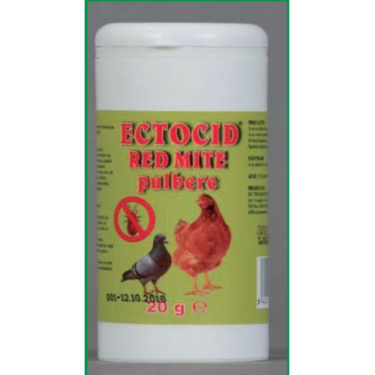 Insecticide - Insecticid  ECTOCID  RED   MITE  20 g, hectarul.ro