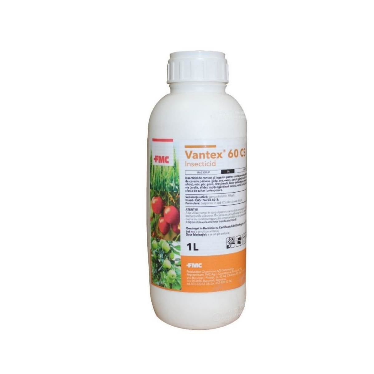 Insecticide - Insecticid grau, rapita, livezi, legume, vita de vie Vantex 60 CS, 5 L, hectarul.ro