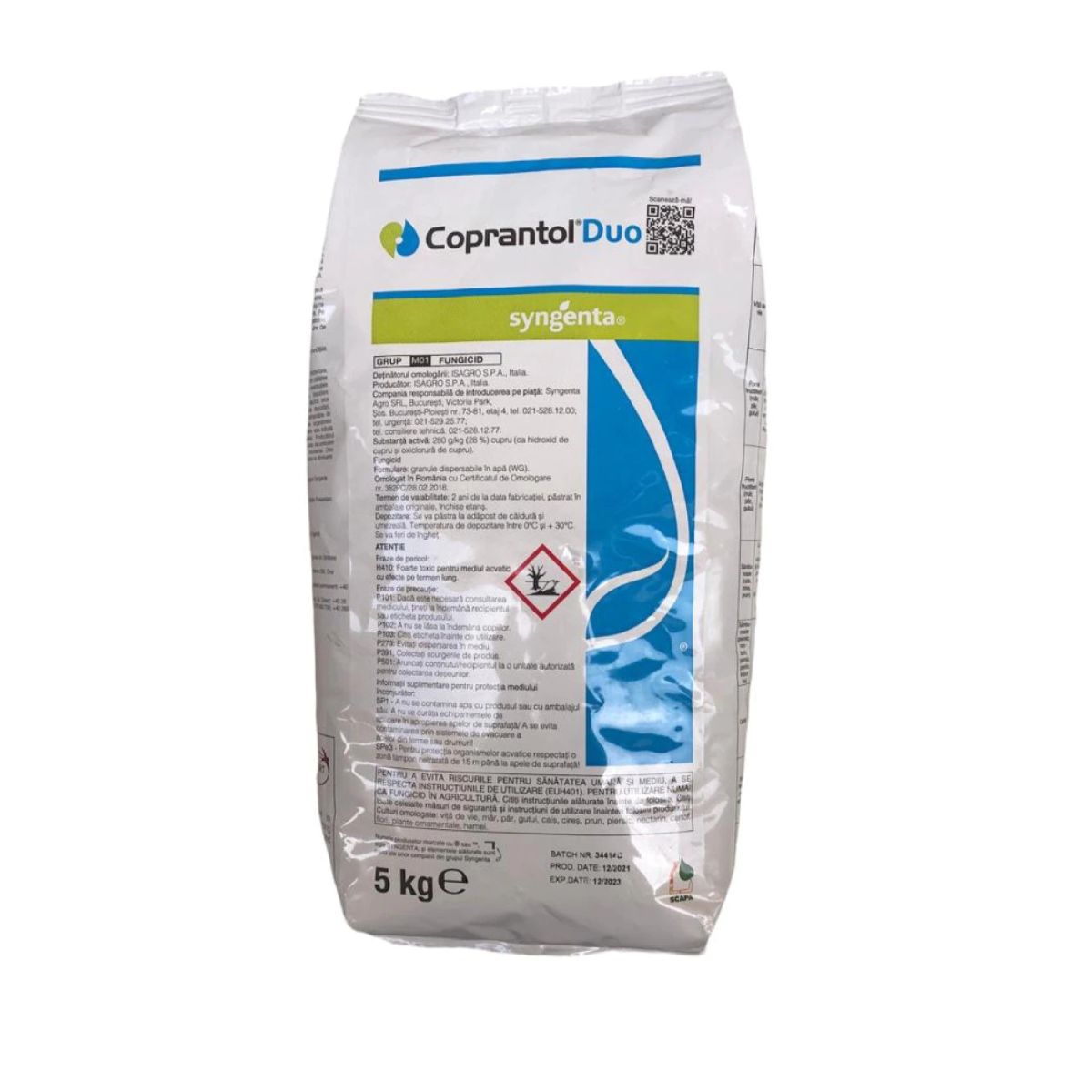 Fungicide - Fungicid Coprantol Duo, 30 grame, SYNGENTA, hectarul.ro